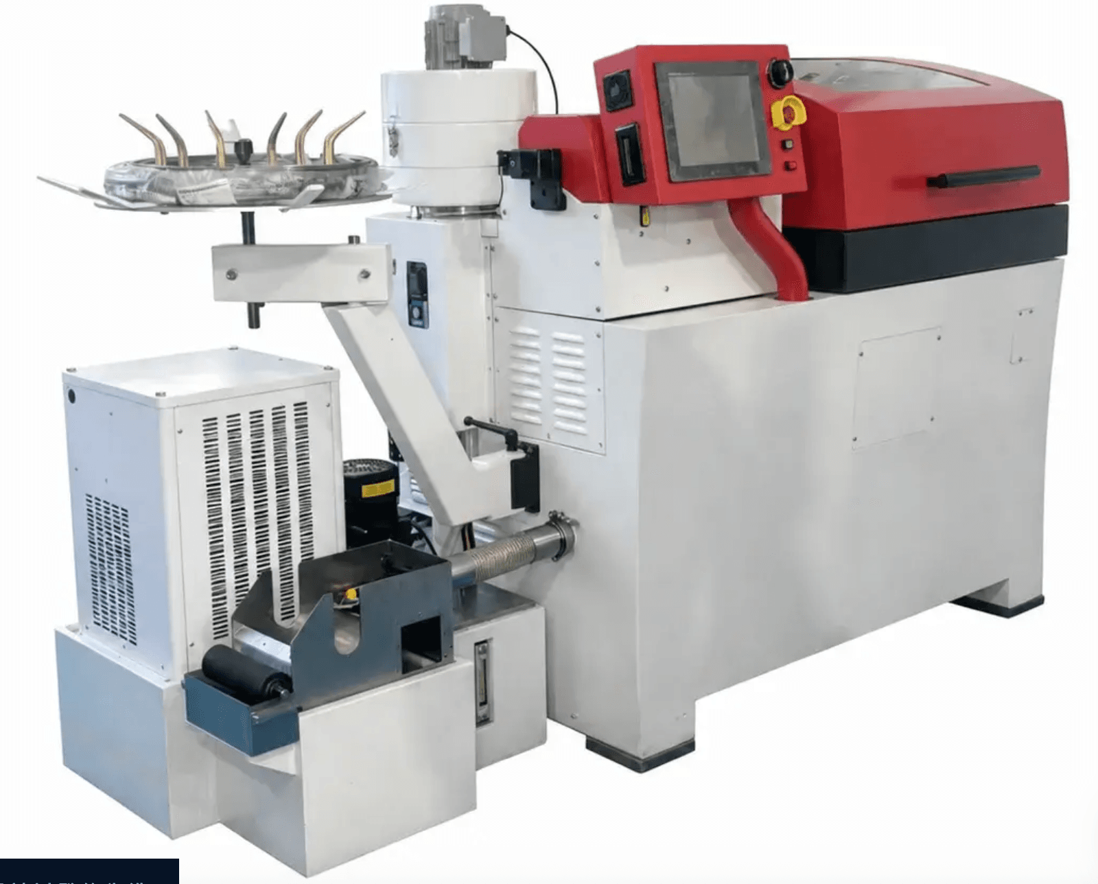 Wire-fed CNC platform undergoing commissioning